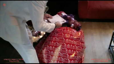 媽媽,我得到了我的聖誕禮物